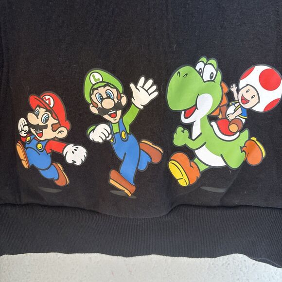 Super Mario Brothers Hooded Sweatshirt  With Front Pocket Size 2X - Picture 3 of 7